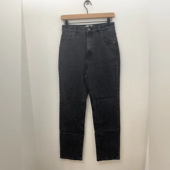 Rolla’s Black Original High Rise Straight Jeans Size 28 - Picture 3 of 11